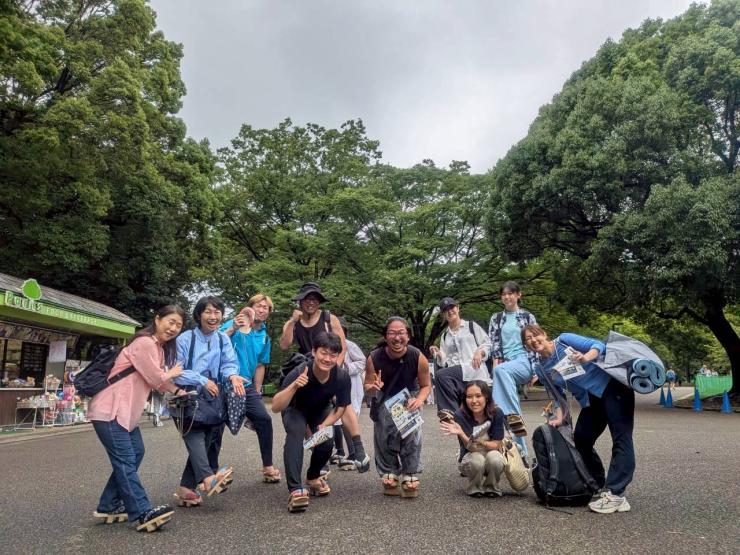 リトリートウォーキング代々木公園