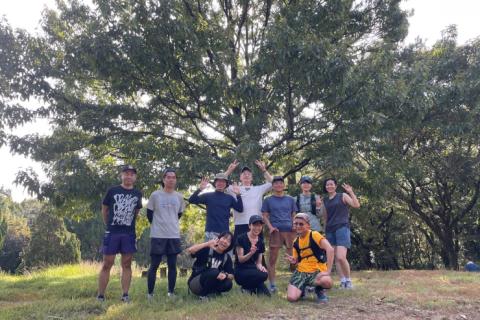 お店を飛び出して「立田山」へ！トレイルランニング体験会