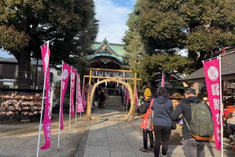 ランステ®のロングウォーク 1月：「都内七福神＋α」めぐり 27キロ