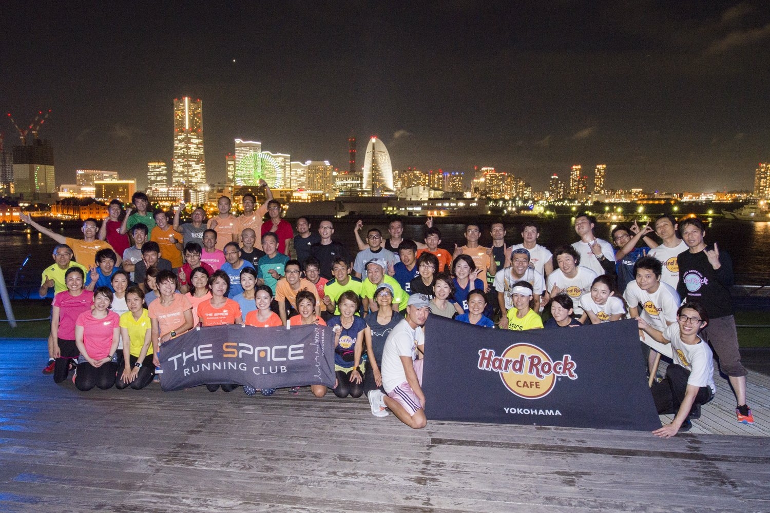 横浜にランナー大集合 1年に1度のナイトラン2019 E Moshicom イー モシコム