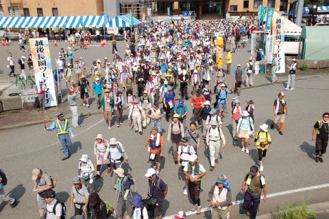 中越大震災から15年 －復興から創生へ－　2019越後長岡ツーデーマーチ　「川口＆山古志ウオーク」